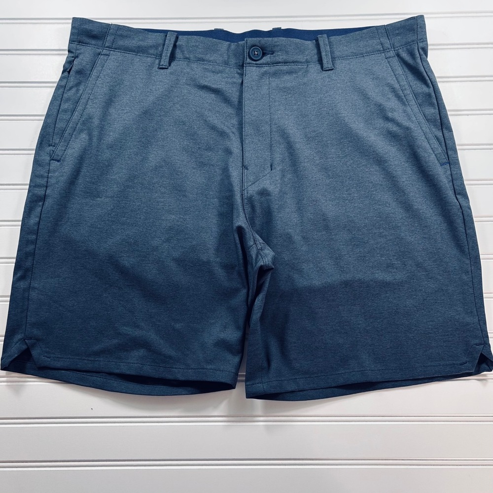 Tommy Bahama On Par IslandZone 8" Golf Shorts Mens 38 (FIT 40) Blue Performance